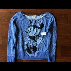 Disney Parks Minnie Mouse Sweater NEW